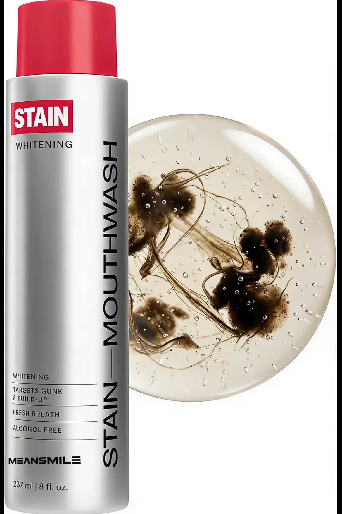 Bain de Bouche Blanchissant Premium – Haleine Fraîche & Sourire Éclatant | Skinora